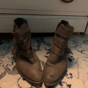 Sole society brown booties